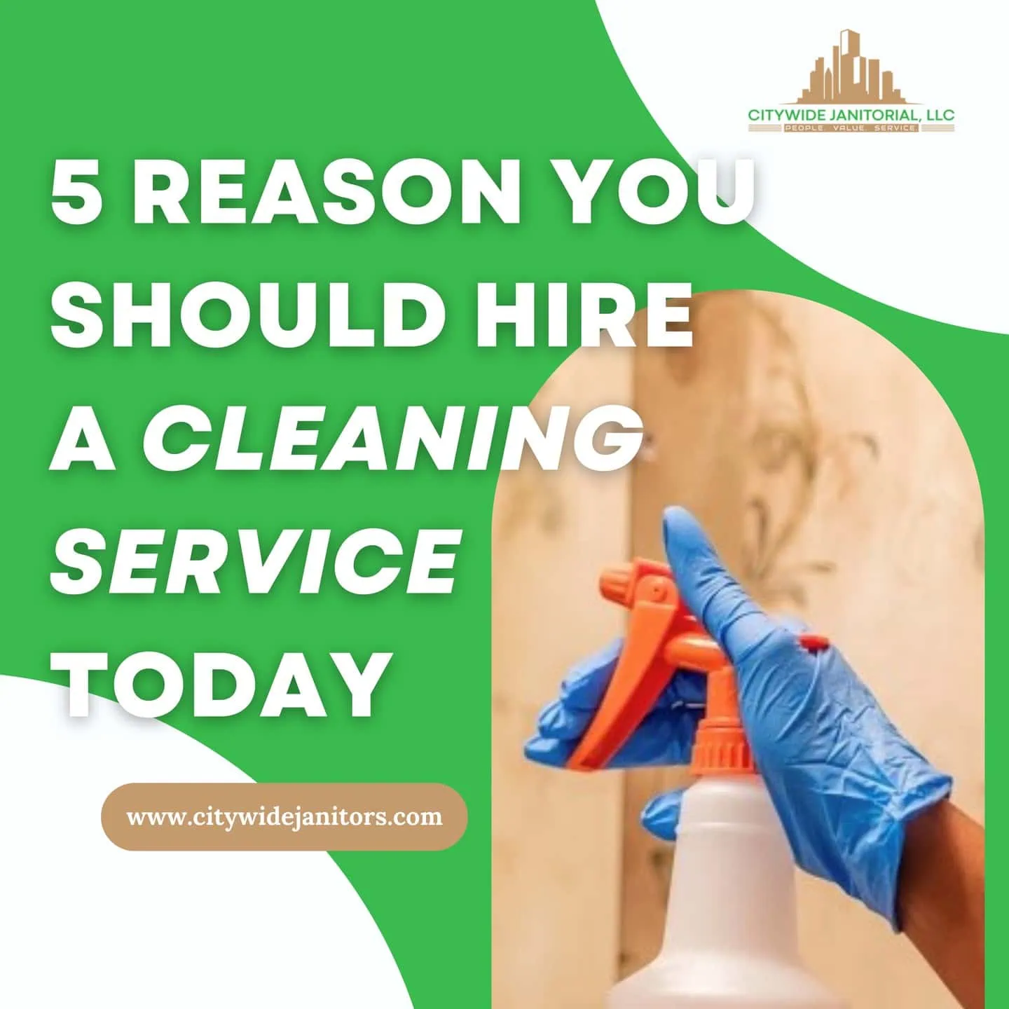 5 Reason you should you Hire a Cleaning Services Today